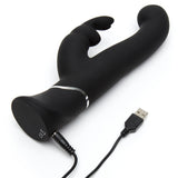 Happy Rabbit G-Stimulant Stroker Rabbit Vibratör-Black