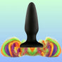 NS Novelties Unicorn Tails Kuyruklu Silikon Anal Plug Black