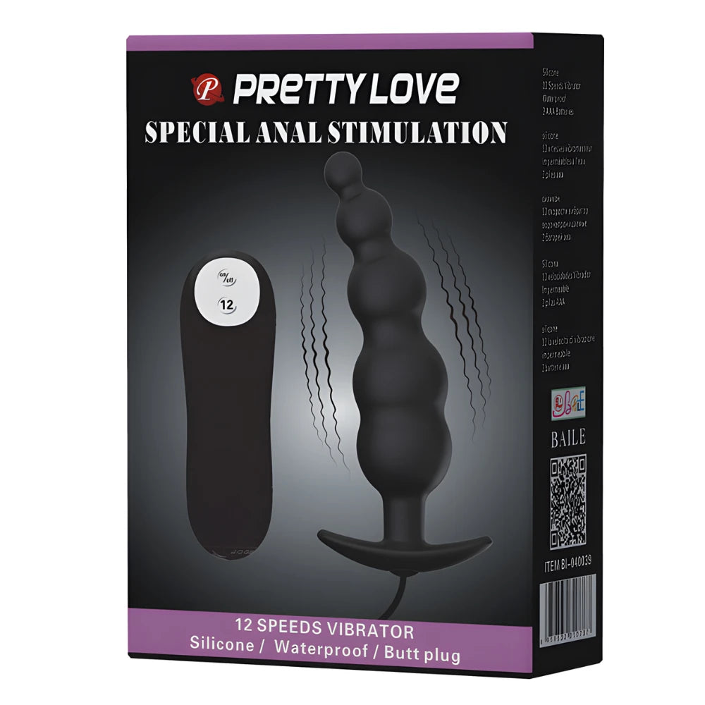 Pretty Love Special Anal Stimulation Boğumlu Anal Vibratör BI-040039