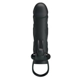 Pretty Love Penis Sleeve 2 İn 1 Titreşimli Penis Kılıfı BI-026216A