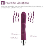 Svakom Trysta Hedefli Dönen G-Spot Rabbit Vibratör-Purple
