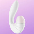Satisfyer Supernova Insertable Double Emiş Güçlü Vibratör-White