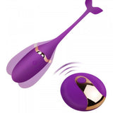 Erox Private Mini Massager Vibe Giyilebilir Uzaktan Kumandalı Mini Vibratör-Purple