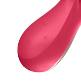 Satisfyer Mono Flex Telefon Kontrollü Rabbit Vibratör-Red