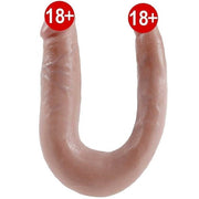 Pipedream King Cock Çift Başlı U Shape Medium Trouble Realistik Penis