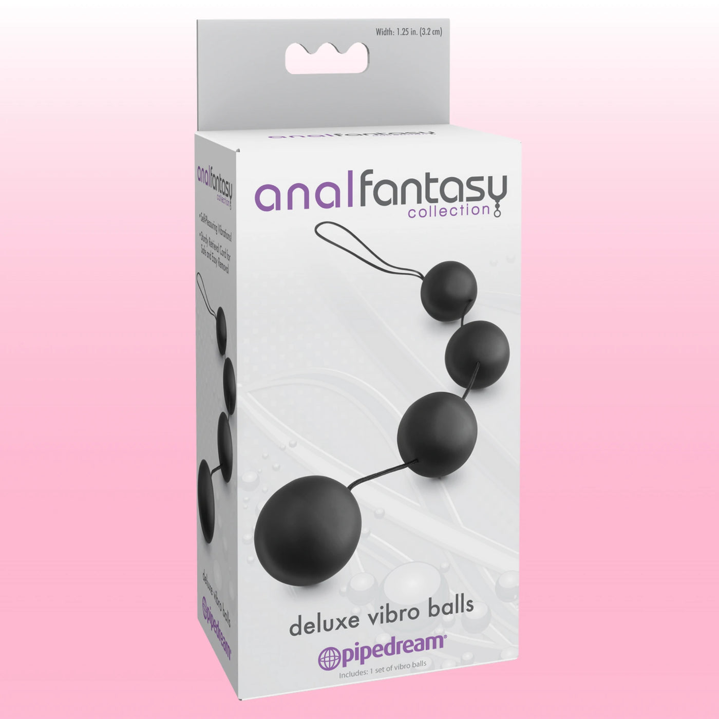 Pipedream Anal Fantasy Collection Deluxe Vibro Ball Anal ve Vajinal Top