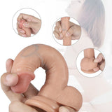 Dildo Series Addison 17 cm Flexible Ten Dokusu Realistik Penis