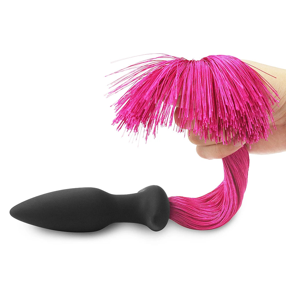 Lovetoy Tailer Red Kuyruklu Silikon Anal Plug