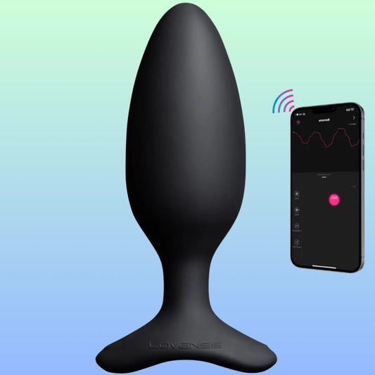 Lovense Hush 2 Butt Plug M 45 mm Telefon Kontrollü Anal Vibratör