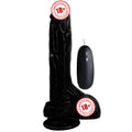 Xise Dildo Series Dragon 20.5 cm Titreşimli Realistik Penis XS-WBC10007-V-Black