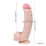 Xise Dildo Series Bruce Wills 22 Cm Realistik Penis