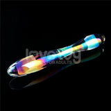 Lovetoy Twilight Gleam Glass Dildo Çift Taraflı Cam Dildo