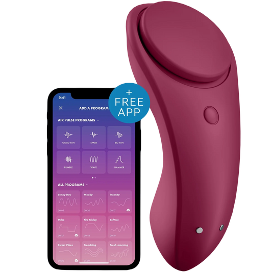 Satisfyer Sexy Secret Telefon Uyumlu Giyilebilir Vibratör