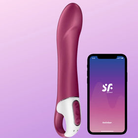 Satisfyer Big Heat Telefon Kontrollü Isıtmalı Vibratör