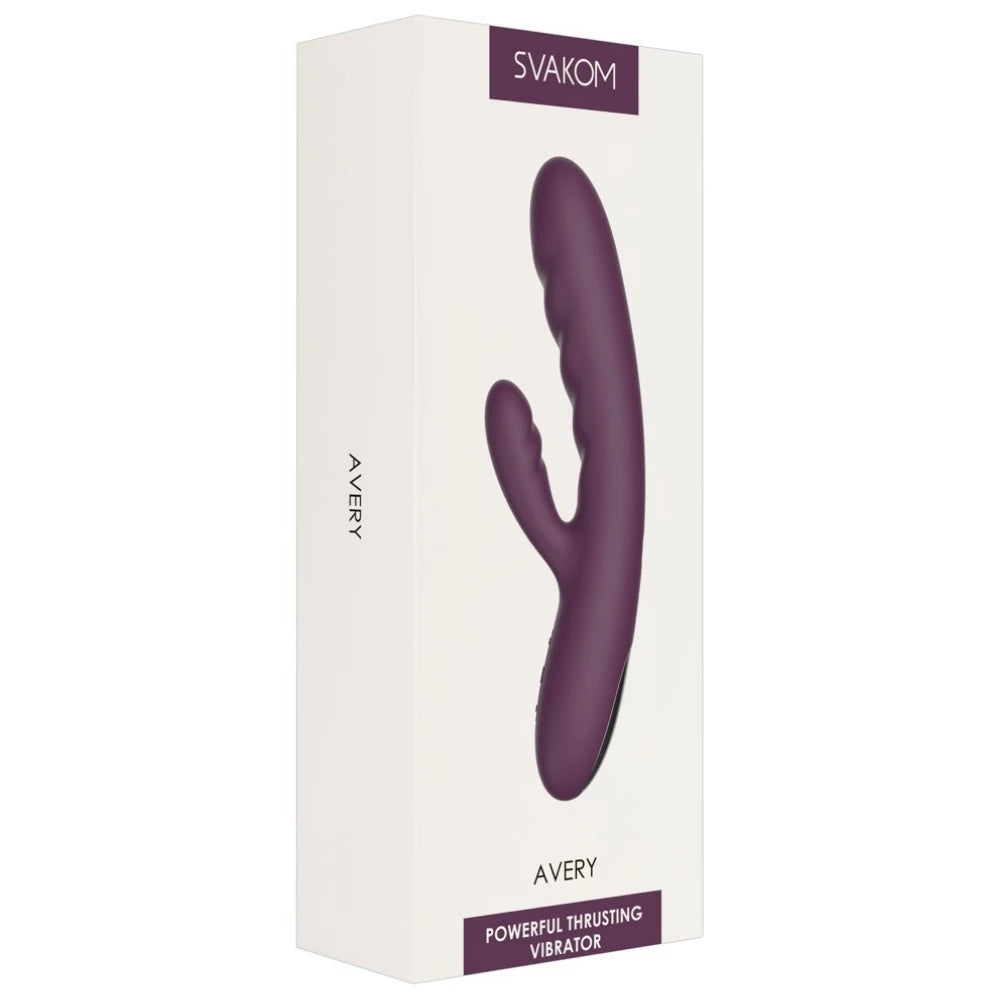 Svakom Avery Powerful Thrusting İleri Geri Hareketli Rabbit Vibratör