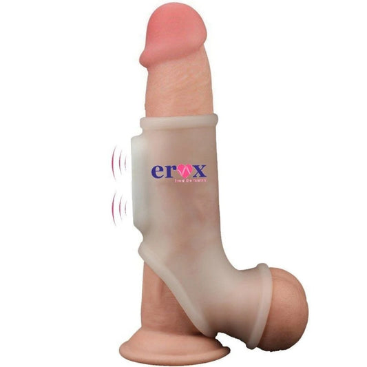 Lovetoy Silk Knights Ring Testis Geçirmeli Titreşimli Yarım Penis Kılıfı