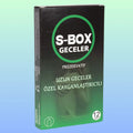 S-Box Green 12'li Uzun Geceler Kayganlaştırıcılı Prezervatif Kondom