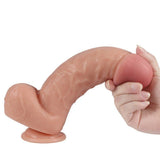 Xise Dildo Series X-Men Flexible Kalın Realistik Penis XS-WBC10011-Flesh