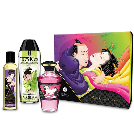 Shunga Fruity Kisses Collection Kayganlaştırıcı Jel Seti