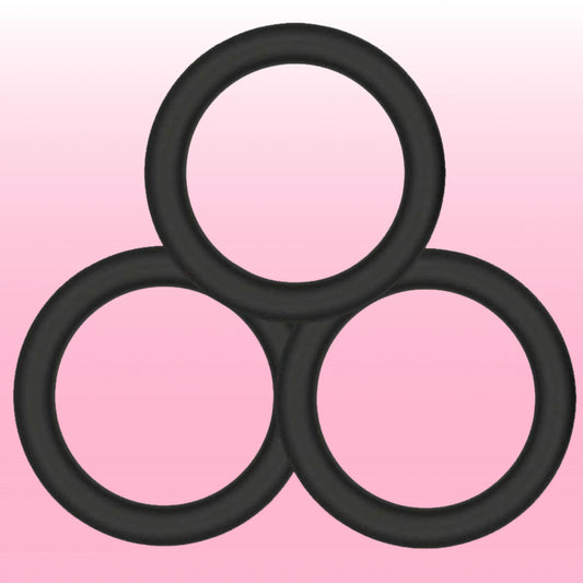 Lovetoy Power Plus Soft Silicone Snug Ring Penis Halkası Seti LV443001