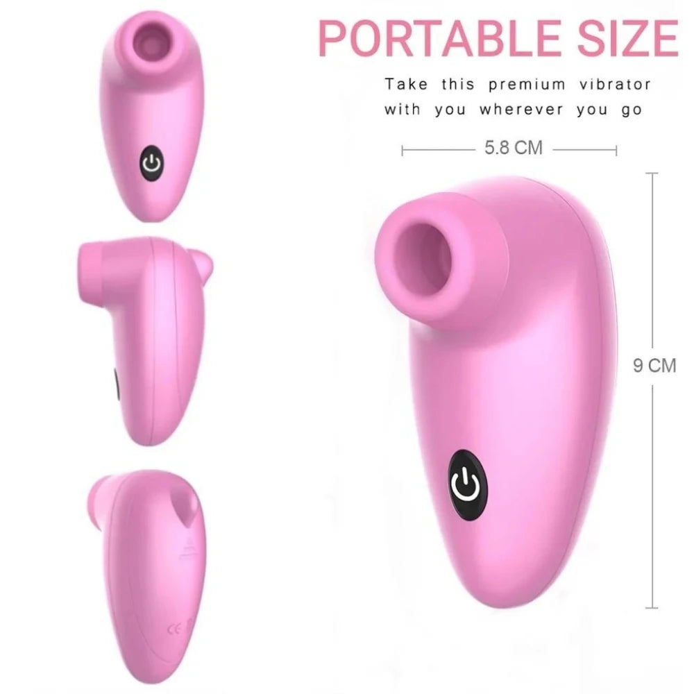 Dibe Sex Massager Emiş Güçlü Vibratör