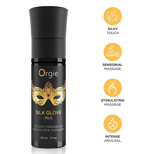 Orgie Silk Glove Silikon Bazlı Masaj Yağı 30 Ml.