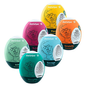 Satisfyer 6 Egg Set Masturbator Cep Tipi Vajina