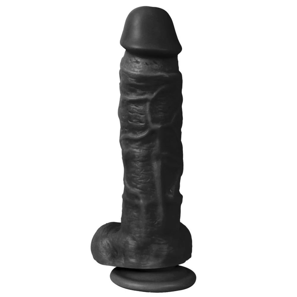 Xise Jihad King 27 cm Realistik Büyük Zenci Penis XS-WBC10001-Black