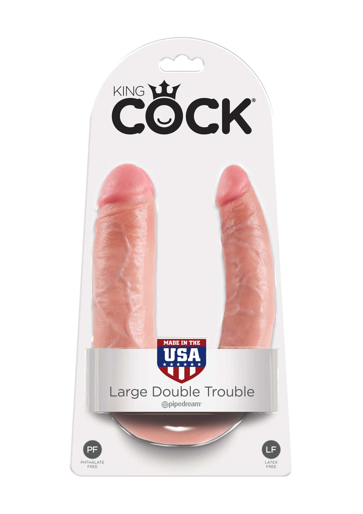 Pipedream Cock U-shape Double Trouble L