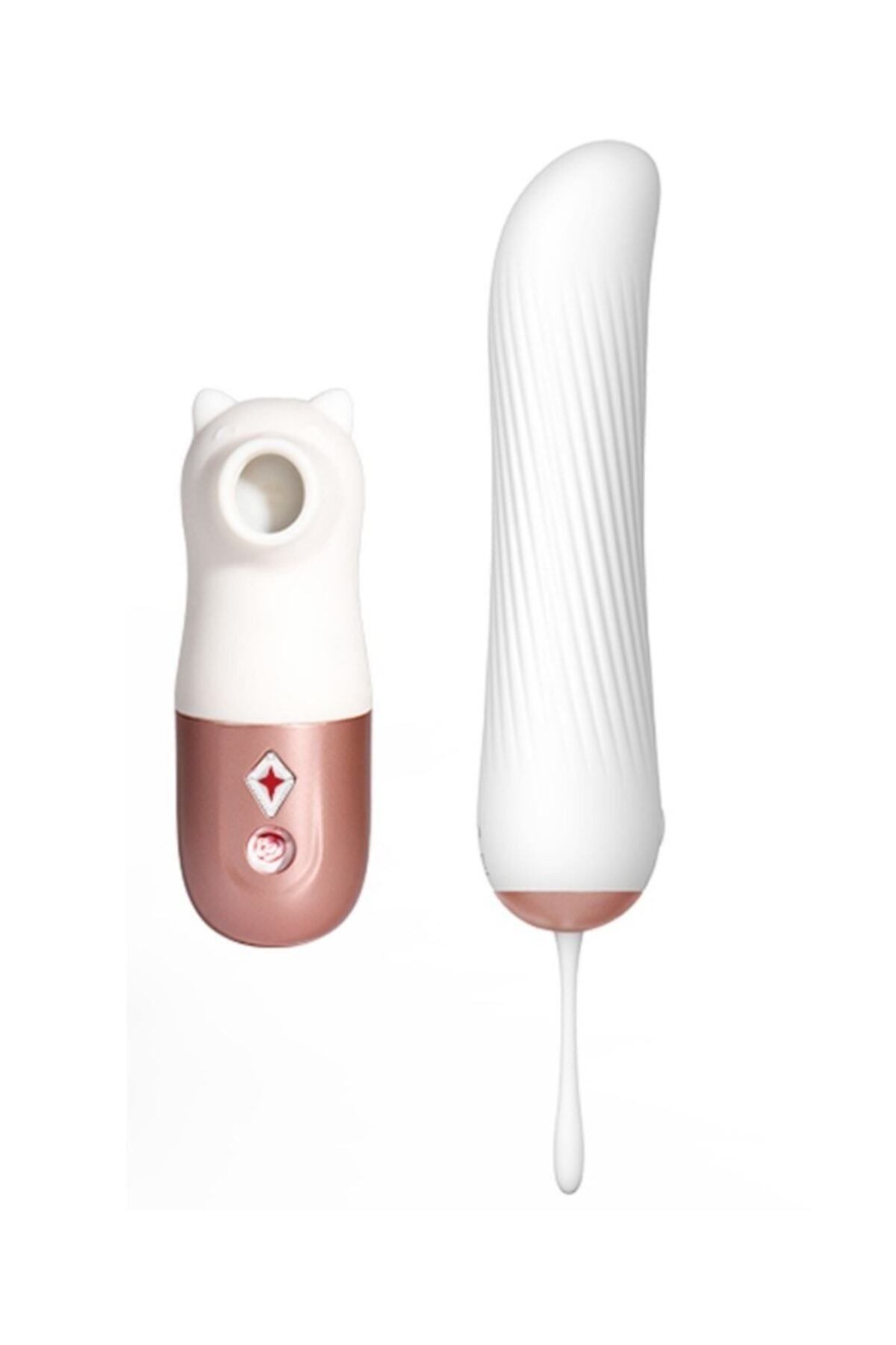 8 Modlu Titreşimli Vibratör Ve 5 Farklı Emiş Yapabilen Vibratör Seti+jel