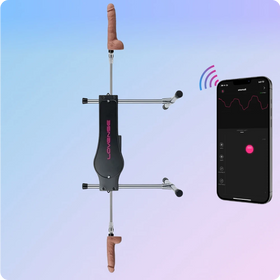 Lovense Sex Machine Telefon Kontrollü Güçlü Sex Makinesi