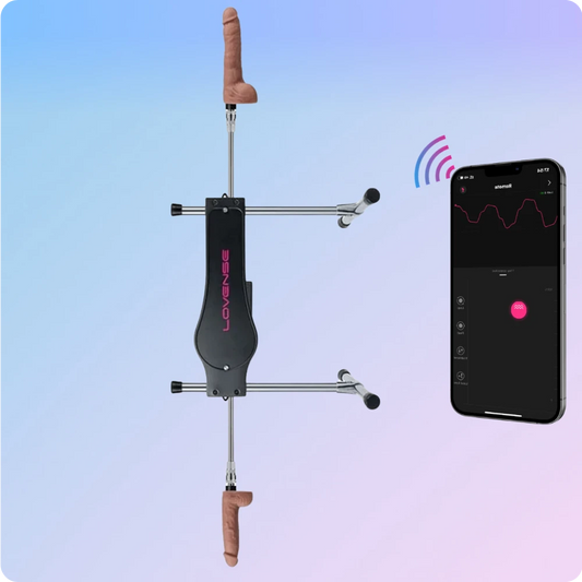 Lovense Sex Machine Telefon Kontrollü Güçlü Sex Makinesi
