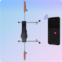 Lovense Sex Machine Telefon Kontrollü Güçlü Sex Makinesi
