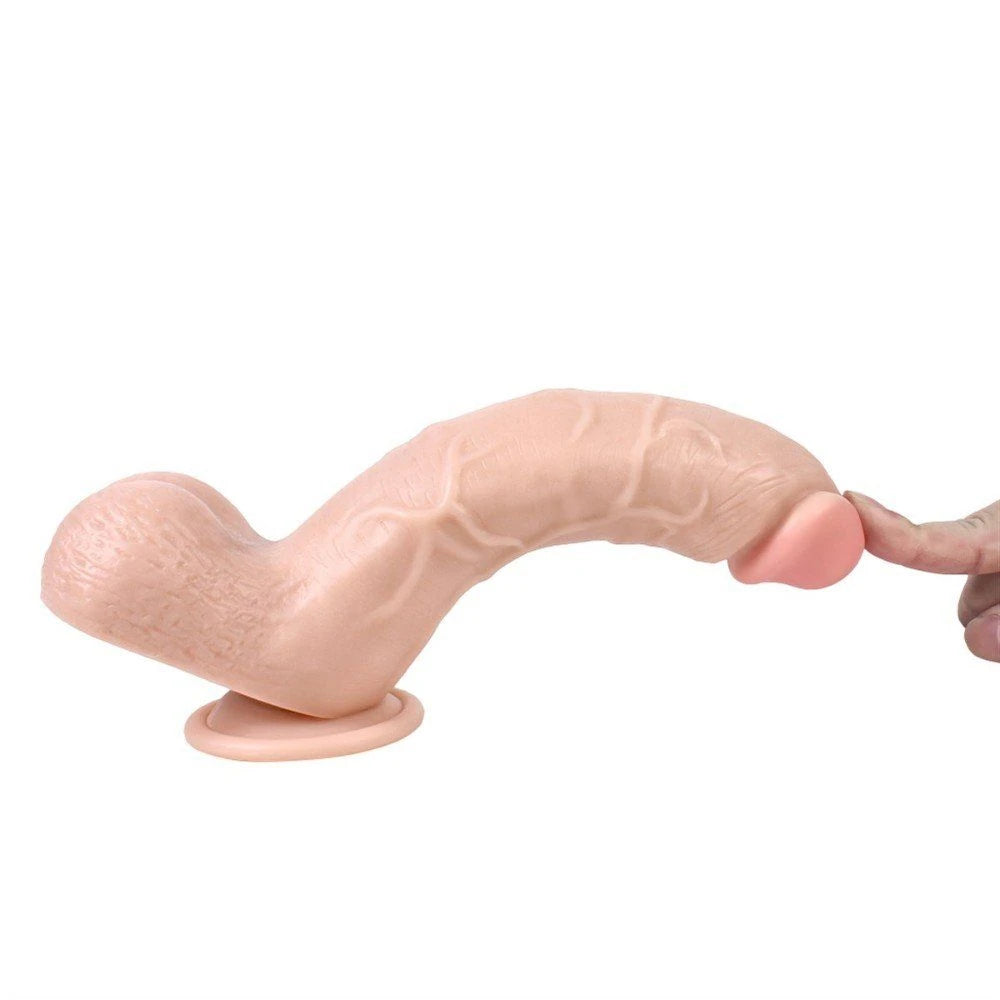 Xise Dildo Series Adam Rubber  21 cm Realistik Penis XS-WBC10012