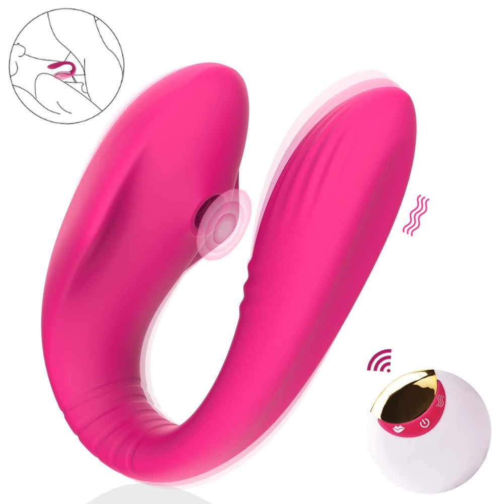 Erox Wearable Emiş Güçlü Giyilebilir Couples Vibratör