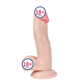Xise Dildo Series Cholas 17 cm Realistik Penis XS-WBC10026-Flesh