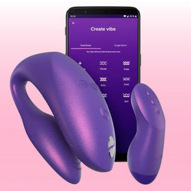 We-Vibe Chorus Pro App-Controlled Couples Vibratör-Purple