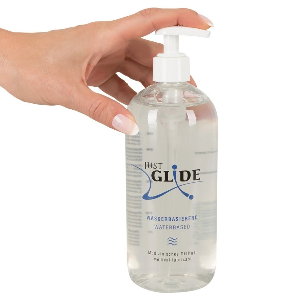 Just Glide Medical Lubricant Gel Su Bazlı Kayganlaştırıcı Jel 500 Ml.