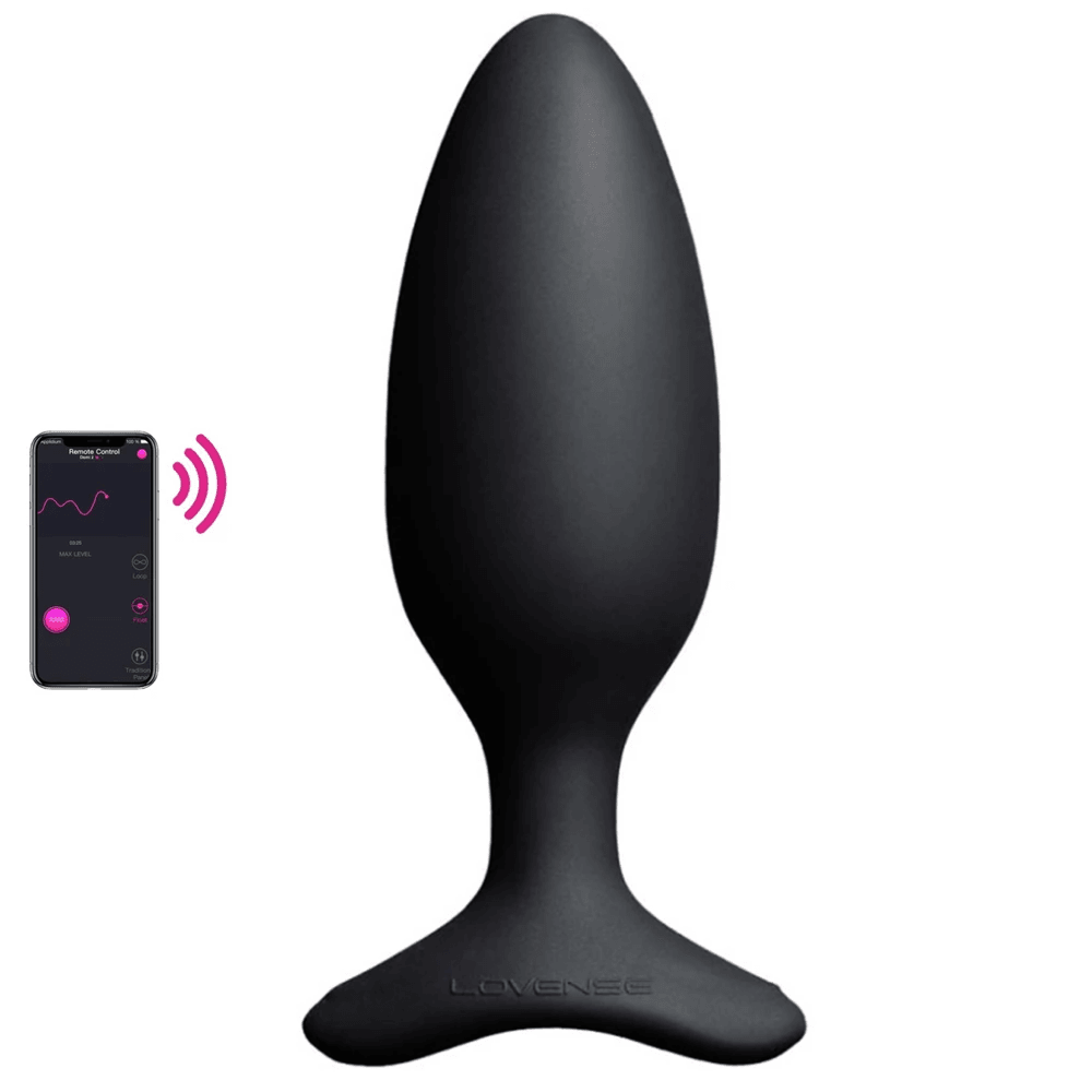 Lovense Hush 2 Butt Plug M 45 mm Telefon Kontrollü Anal Vibratör