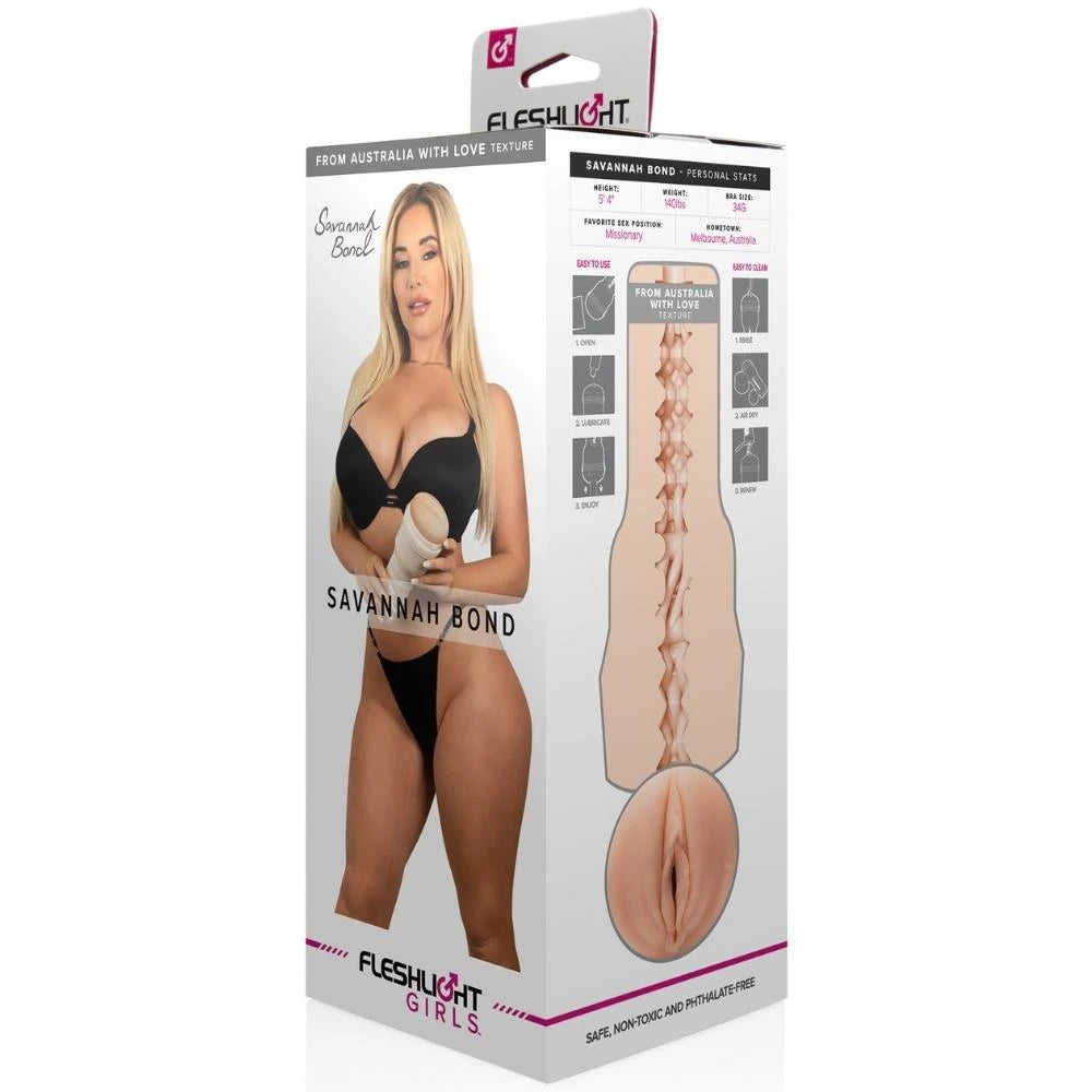 Original Fleshlight Girls Savannah Bond Vajina Mastürbatör