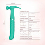 Erox Hammer Love Green Ultra Güçlü Çekiç Vibratör