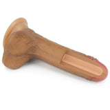 Dildo Series Çift Katmalı Gerçek Ten Dokusu Realistik Penis