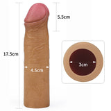 Lovetoy Nature Extender Flexible 5 cm Uzatmalı Realistik Penis Kılıfı