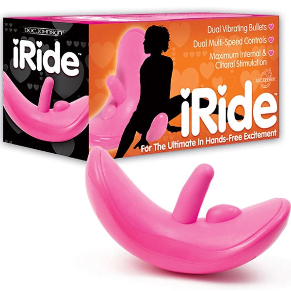Doc Johnson İride Ergonomik Çift Titreşimli Vibratör