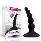 Lovetoy Lure Me Silikon Boğumlu 10 Cm Anal Plug