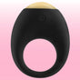 ToyJoy Eclipse Cock Ring Titreşimli Penis Halkası-Black