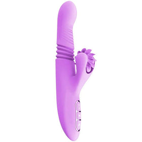 Dibe Haloy Vella Thrusting İleri Geri Hareketli Mor Vibratör