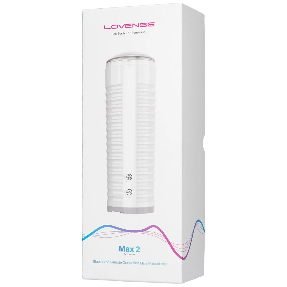Lovense Max 2 Telefon Kontrollü ve Hareketli Mastürbatör
