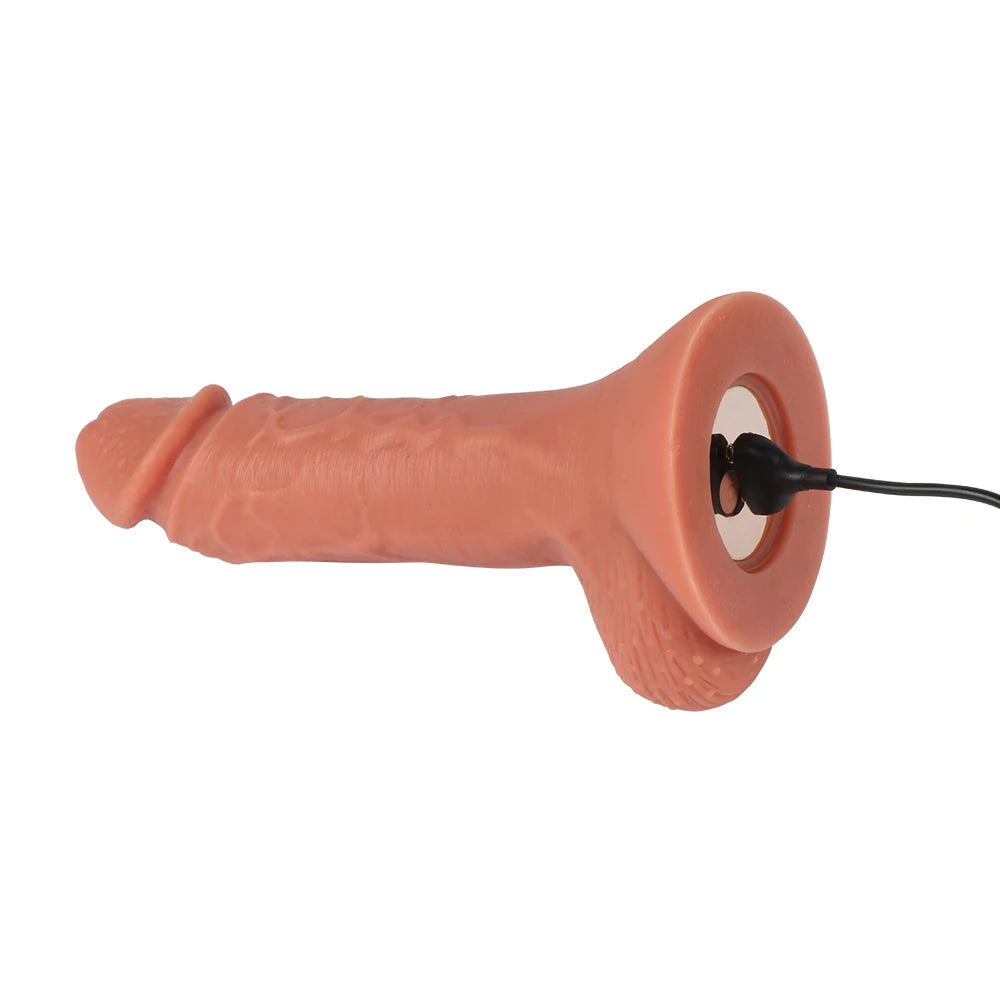 Shequ Tyler Oynar Başlı Şarjlı Realistik Penis 20 cm