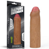 Lovetoy Nature Extender Et Dokulu Brown Gerçekçi Sünnetsiz Penis Kılıfı